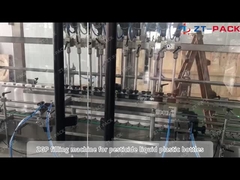 100ml-5L Pestisida SL Pupuk Cair Mengisi Paket Line Dengan Mesin Pengisi Gravitasi Dan Tracki