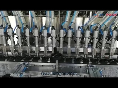 SS316 Minyak Goreng Minyak Bunga Matahari Minyak Kacang Piston Mengisi Mesin Press Capping Mesin Pasta Basah Glu