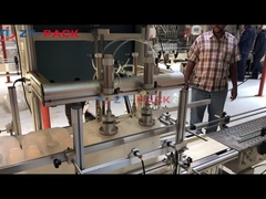 5-30kg drum jerry can mesin pengisian minyak nabati dengan berat bersih dengan mesin capping dan labeling